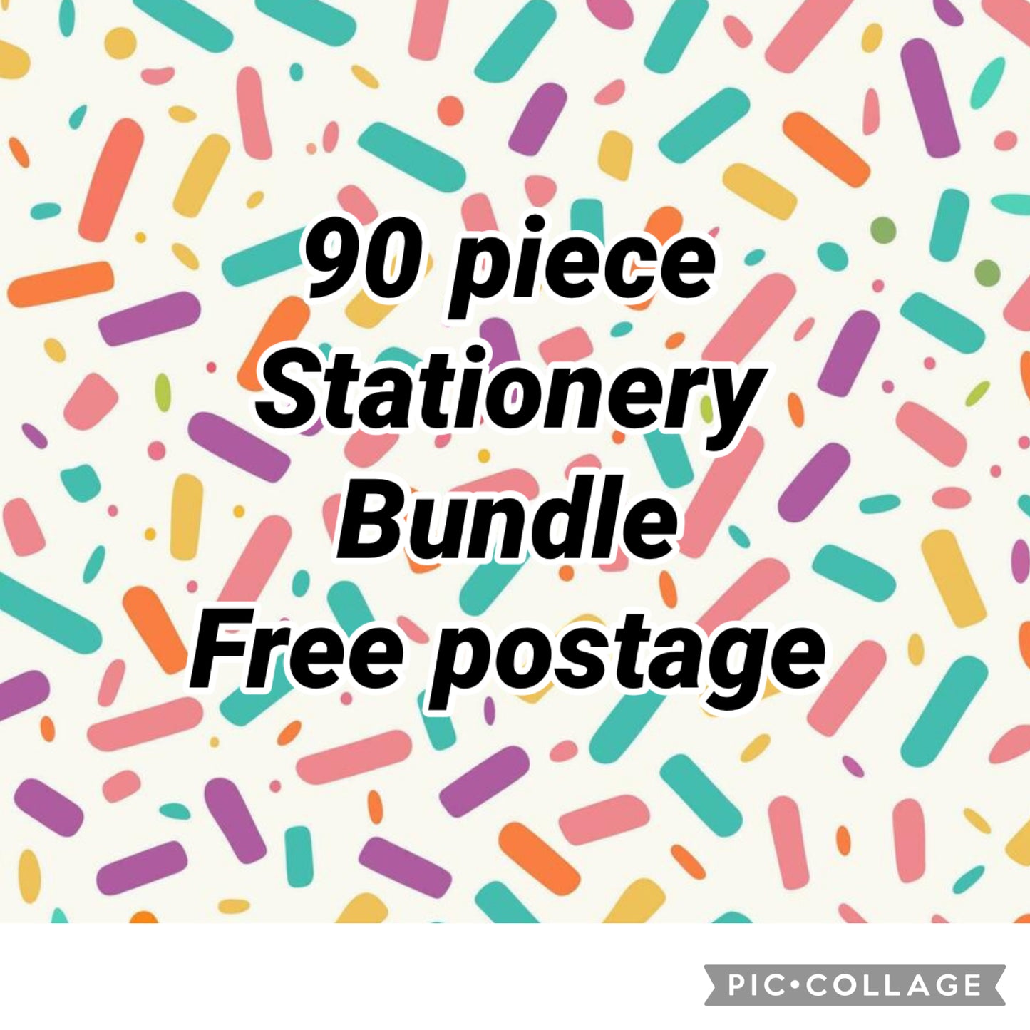 90 item stationery bundle free postage