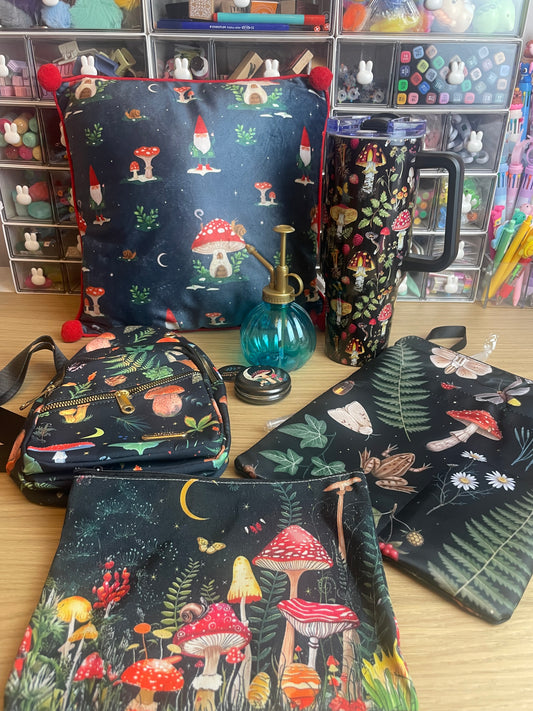 Woodland mushroom bag